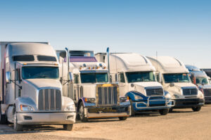 multiple trucks